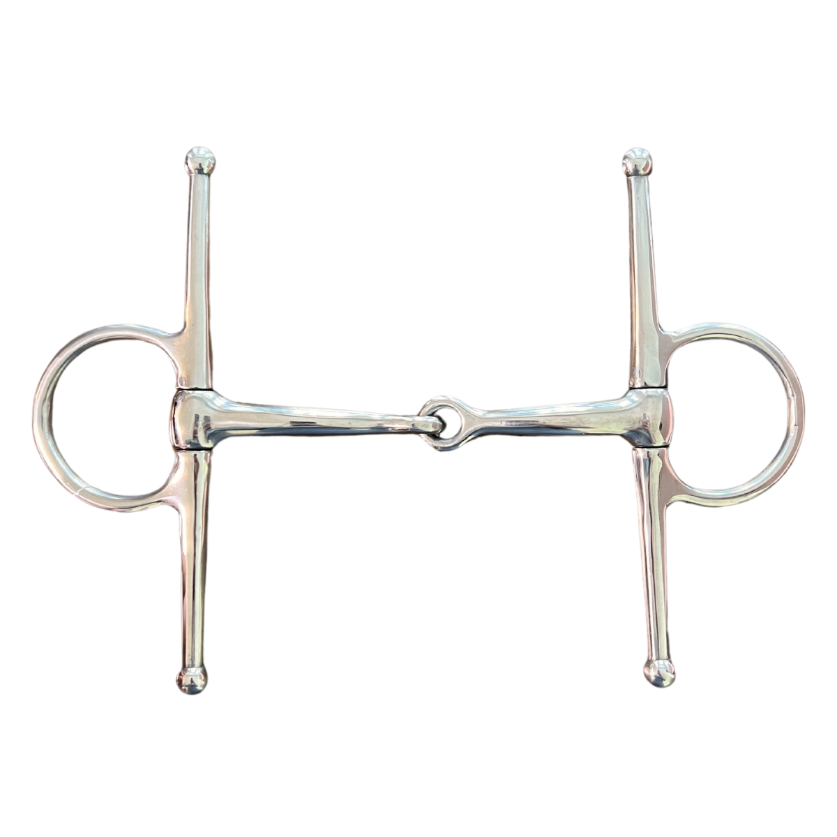 AJ Tack Stainless Steel Full Cheek Bit