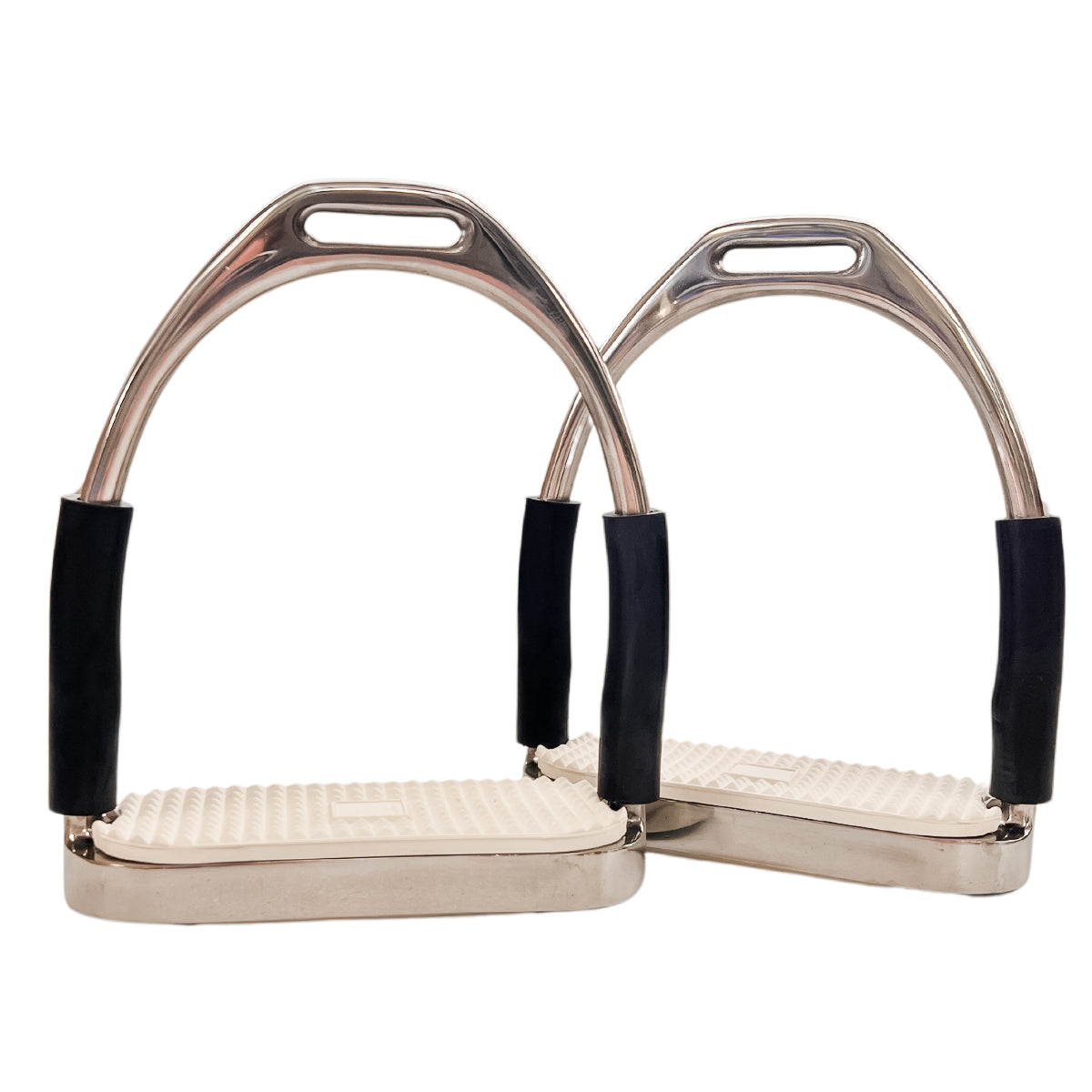 Jointed Flex Stirrup Irons - Black